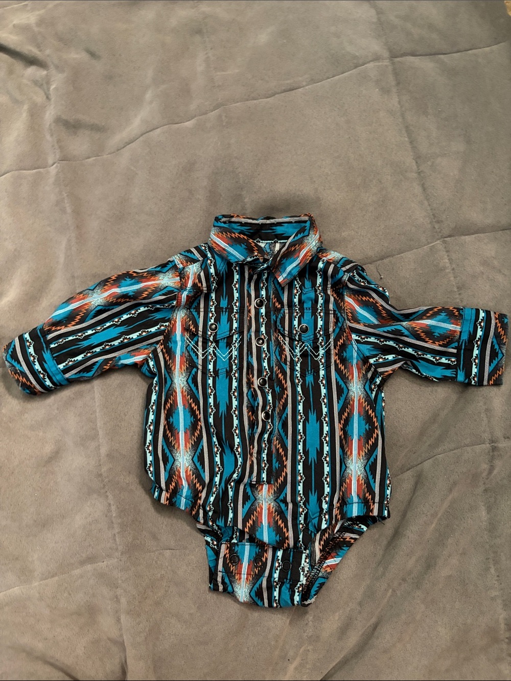 Wrangler brand baby onesy